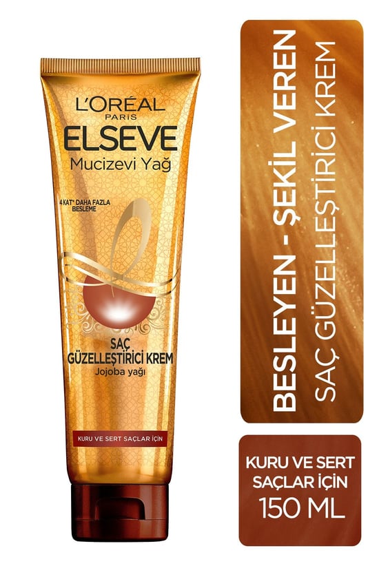 Elseve Kuru Saçlar için Saç Kremi 150 Ml