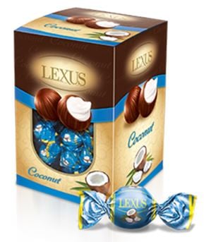 Lexus Çikolata Coconut 2 Kg