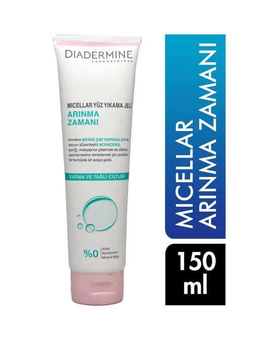 Diadermine Micellar Arınma Zamanı Yüz Yıkama Jeli 150 Ml