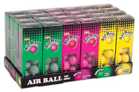Airball Karpuz Çilek Limon Aromalı Top Sakız 24'lü