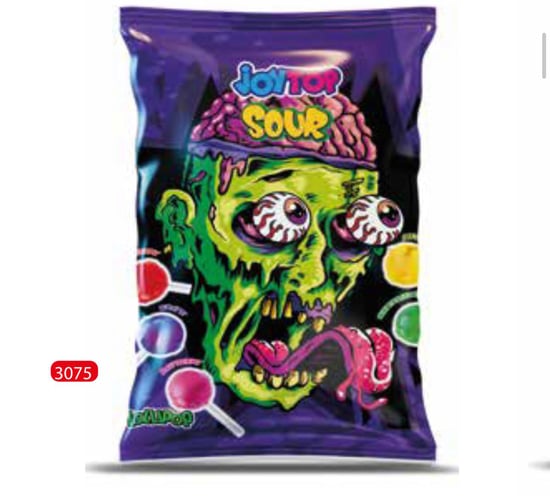 Bonart Joytop Lolipop Şeker 11G Poşet 88 Gr (Mavi)