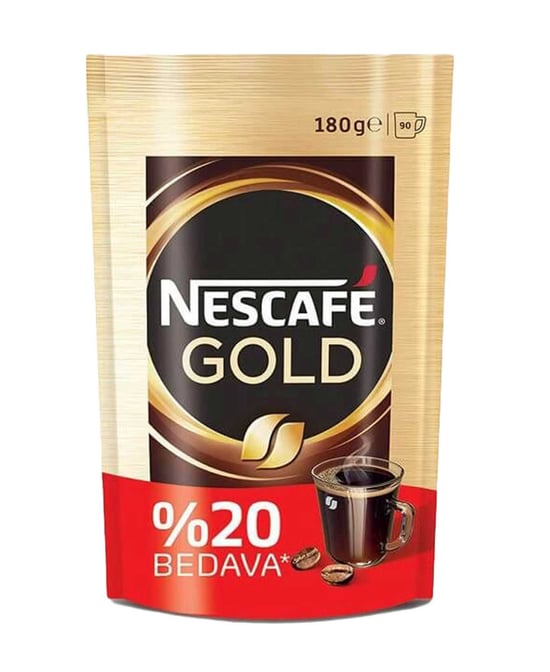 Nescafe Gold Kahve 180 Gr % 20 Bedava