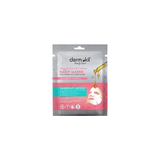 Dermokil Hyaluronik Asit Serum Kağıt Maske Nemlendirici 23 G