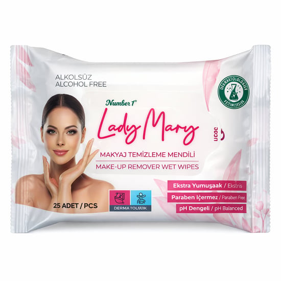 Lady Mary Makyaj Temizleme Mendili 25'li Paket