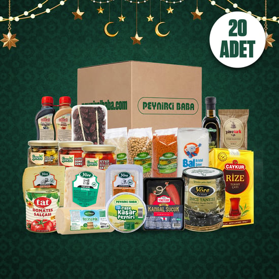 Ramazan Ziyafet Paketi Kumanya 20 Parça