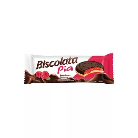 Biskolata Pia Frambuaz Jöleli Çikolatalı Kek