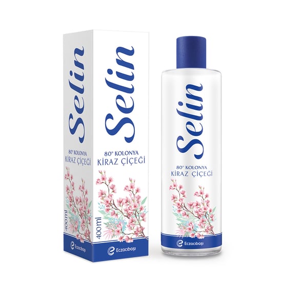 Selin Kolonya 80* Kiraz Çiçeği 400ml.