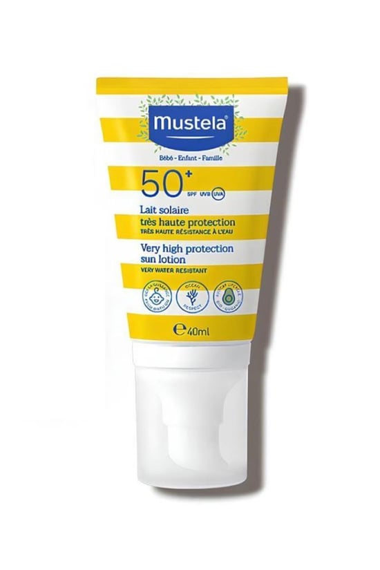 Mustela Çok Yüksek Koruma 50 Faktör Güneş Losyonu 40 Ml