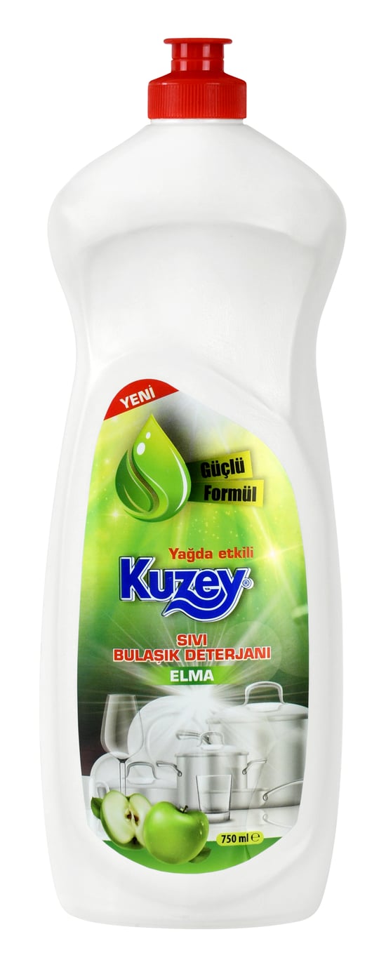 Kuzey Sıvı Bulaşık Deterjanı Elma 750 Ml
