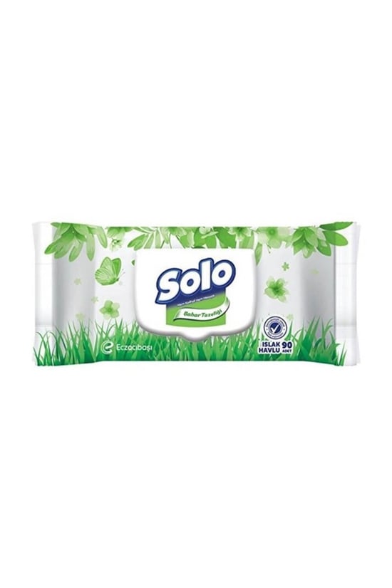 Solo İslak Mendil 90’lı Bahar Tazeliği