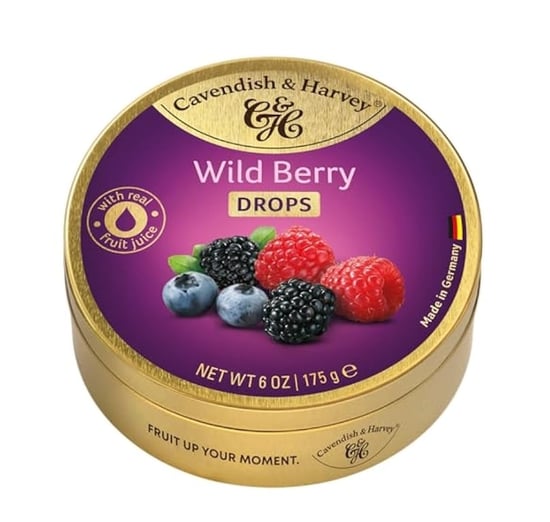 Cavendish & Harvey Wild Berry Drops (k.böğürtlen) 175gr