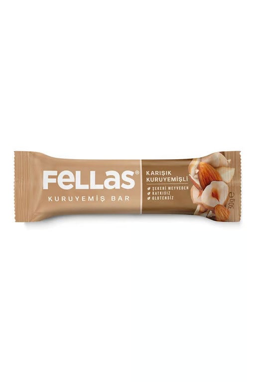 Fellas Karışık Kuruyemiş Bar 30g X 12 Adet