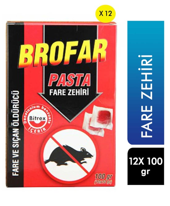 Brofar Pasta Fare Zehri 100 Gr X 12'li
