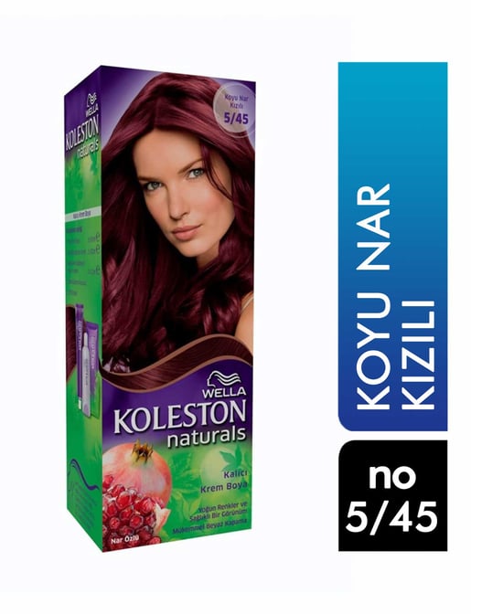 Koleston Naturals Saç Boyası No 5/45 Koyu Nar Kızılı