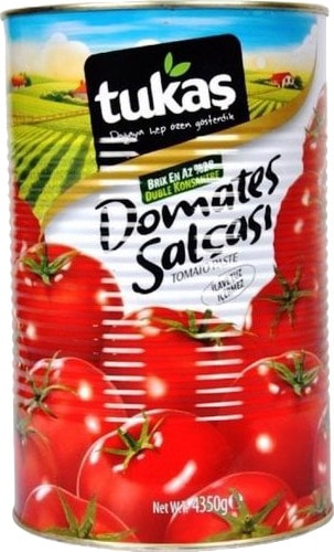 Tukaş Domates Salçası Teneke 4350 G