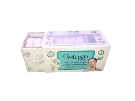 Mage Doğal Cilt Beyazlatma Sabunu 160gr - 8x20 Gr