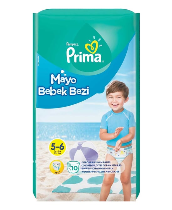 Prima Mayo Bebek Bezi 5-6 Beden 10 Adet Junior Tekli Paket [outlet]