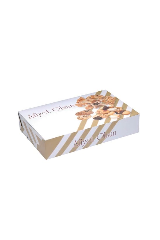 Karton Kurabiye Kutusu 500gr 200 Adet