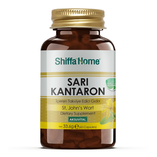 Shiffa Home Sarı Kantaron Kapsül