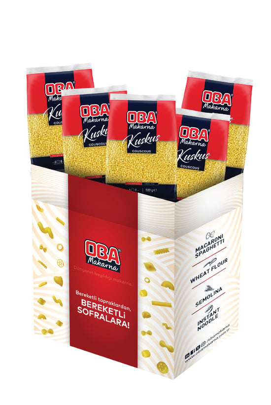 Oba Makarna Kuskus 500gr 5'li Paket