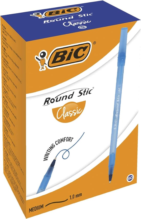 Bic Mavi Tükenmez Kalem (60'lı)