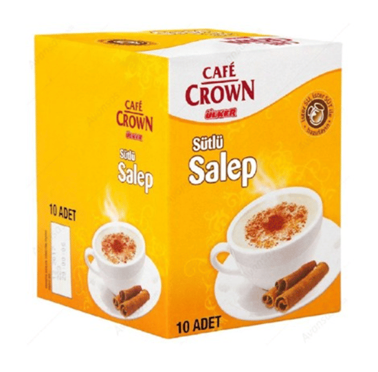 Ülker Cafe Crown 10'lu Sütlü Salep 15 Gr.