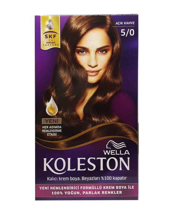 Koleston Kit Saç Boyası Açık Kahve 5 0