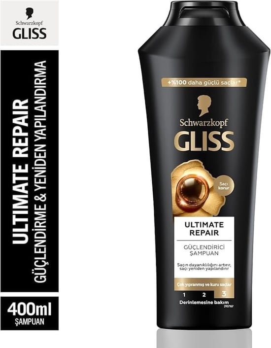 Gliss Şampuan Ultimate Repair 400 Ml