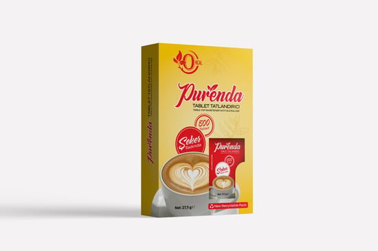 Purenda Tablet Tatlandırıcı 500 Tablet