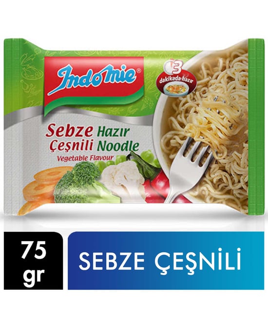 İndomie Noodle 75 Gr Sebze Çeşnili