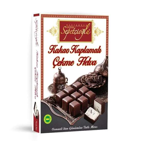 Kastamonu Meşhur Sepetçioğlu Kakao Kaplamalı Çekme Helva 160g