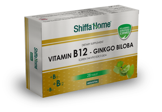 Shiffa Home Vitamin B12-gingko Biloba Tablet