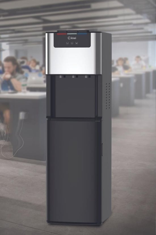 Kiwi Kwp-8555 Su Sebili Gizli Damacanalı ( Sıcak -soğuk -ılık ) Siyah