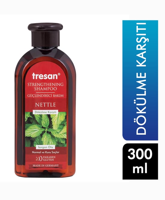 Tresan İsırgan Otu Bakım Şampuanı 300 Ml Güçlendirici Normal ve Kuru Saçlar