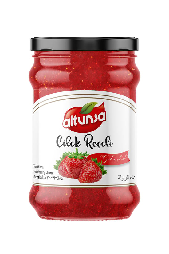 Altunsa Çilek Reçelleri 380 Gr