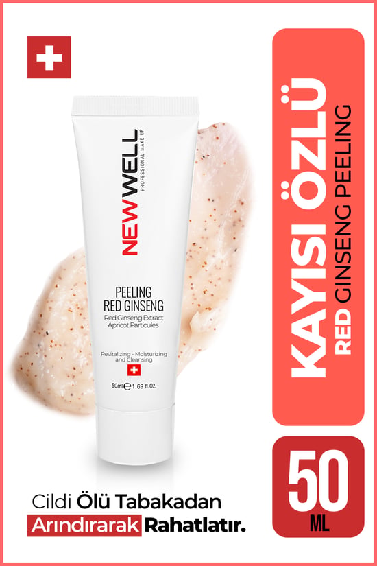 New Well Kayısı Özlü Red Ginseng Yüz Peelingi 50 Ml