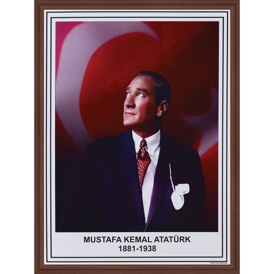 Atatürk Portresi (mdf Çerçeve) - 35x50cm