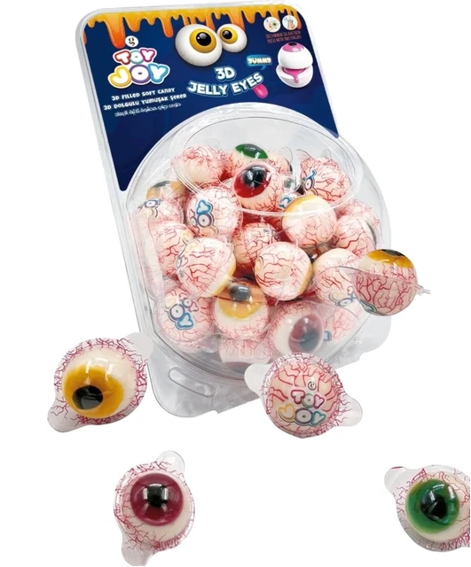 Toy Joy 3 D Jelly Eyes Şeker X 64 Adet