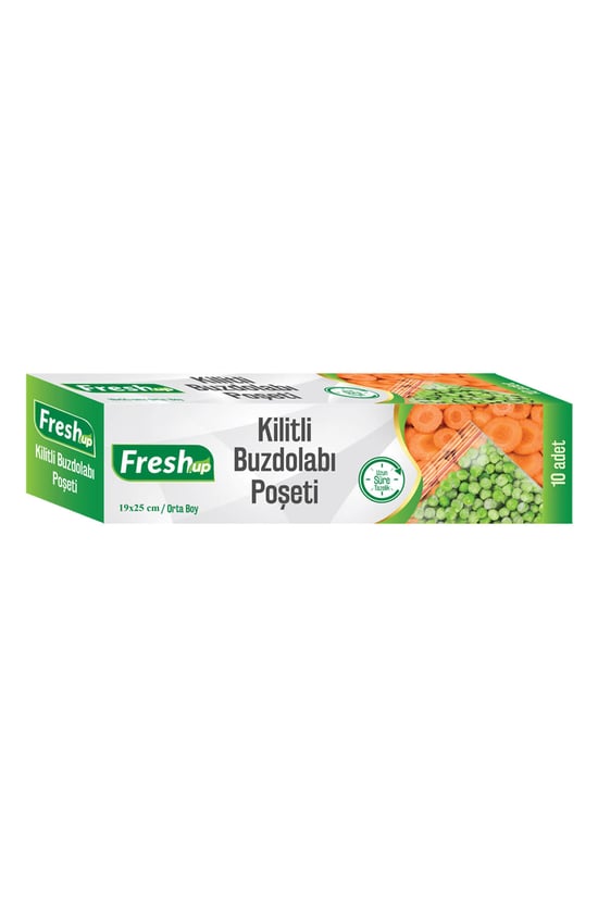 Fresh-up Kilitli Buzdolabı Poşeti 19x25cm 10lu