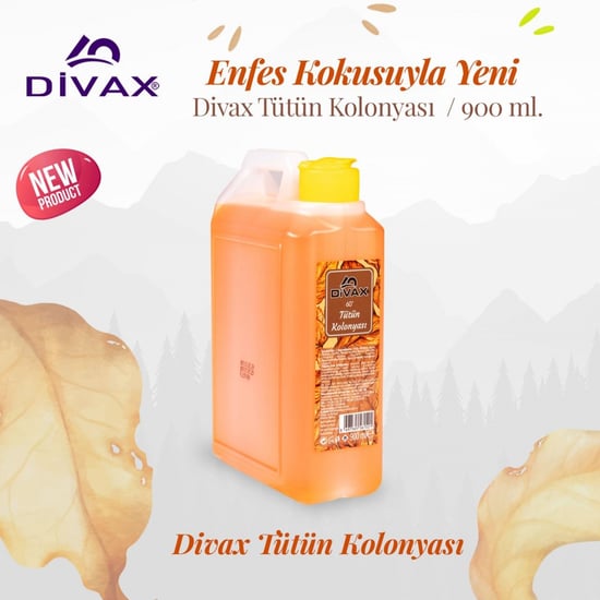 Divax Tütün Kolonyası Bidon 900 Ml.
