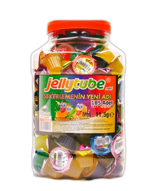Jellytube Karışık Meyveli Mini Jöle 200'li Paket