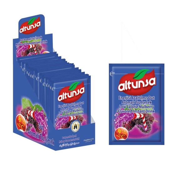 Altunsa Dut Aromalı 9 Gr X 24 Adet Soğuk Toz İçecek