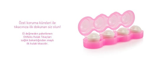 Otiflex Vazelinli Pamuk Kulak Tıkacı 4 Lü