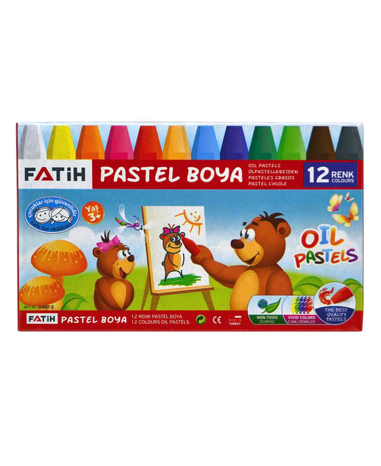 Fatih Pastel Boya 12 Renk