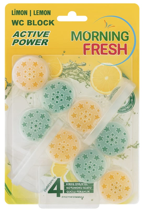 Morning Fresh 2'li 2x50 Active Power Wc Blok (limon)