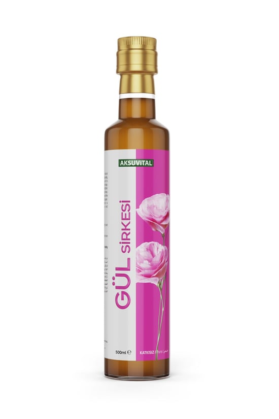 Aksuvital Gül Sirkesi 500 Ml