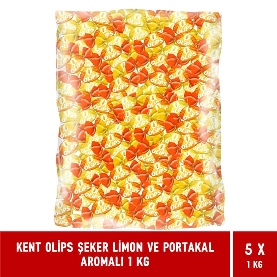 Kent Olips Şeker Limon ve Portakal Aromalı 1 Kg