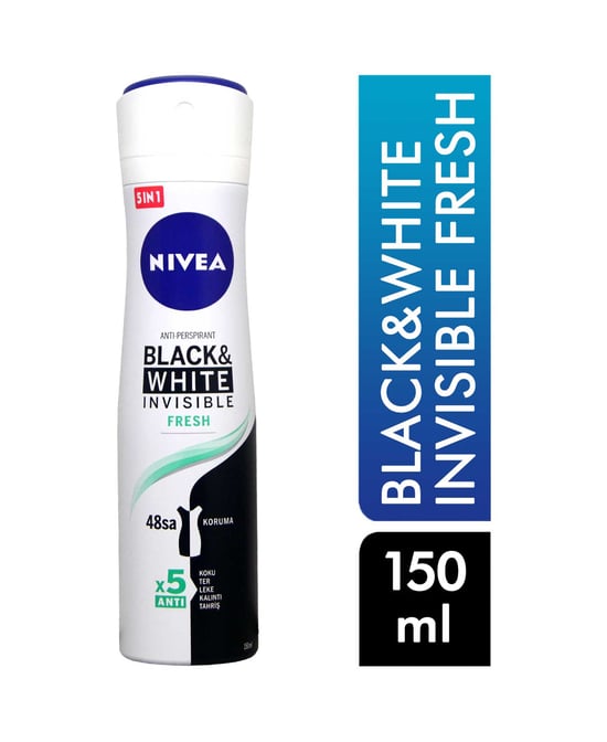 Nivea İnvisible Black & White Fresh Kadın Deodorant 150 Ml
