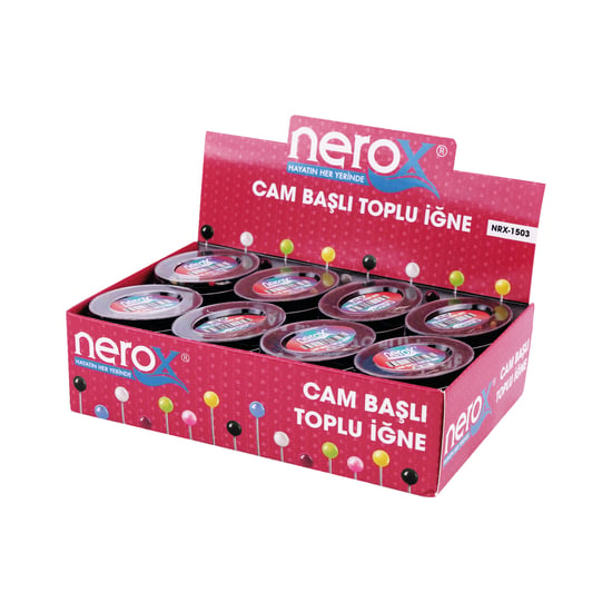 NEROX EŞARP İĞNESİ Cam Renkli NRX-1503