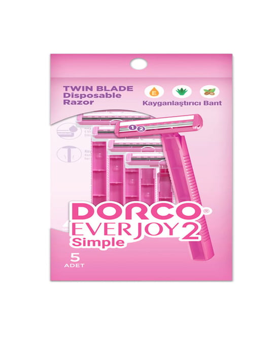 Dorco Everjoy 2 Simple Tıraş Bıçağı 5'li